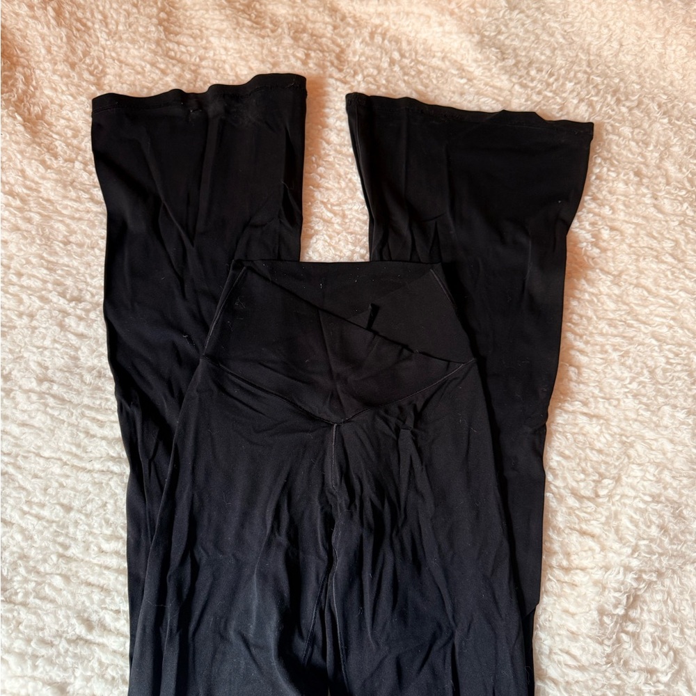 Aerie Black Wide Leg Pants